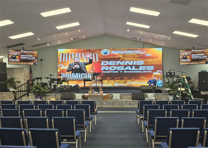 Màn hình LED cho thuê góc nhìn rộng với góc ngang và dọc 120° để có trải nghiệm xem tối ưu