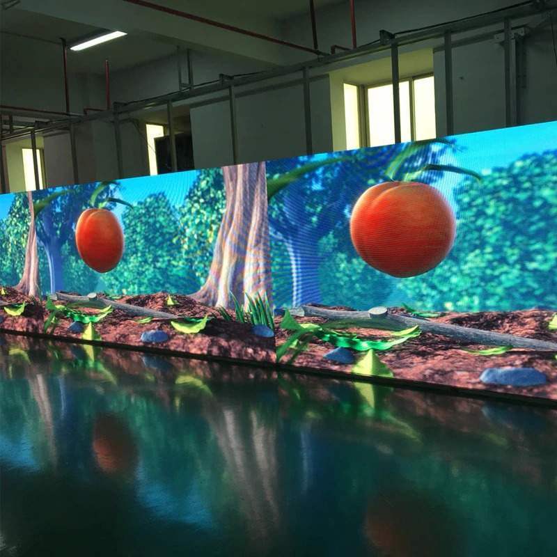 CE / ROHS / FCC chứng nhận màn hình dẫn độ cao mịn 640000dots / m2 Mật liệu và hiệu suất của tủ nhôm đúc chết