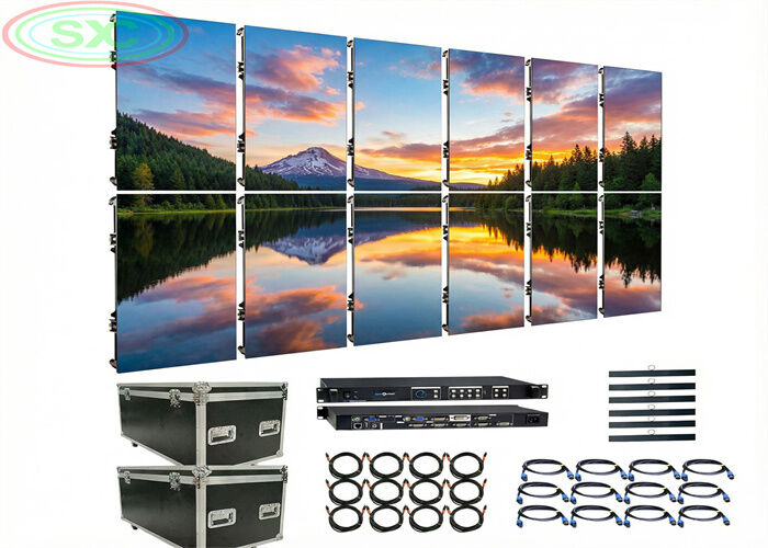 Cho thuê màn hình LED ngoài trời không liền mạch P6 chống nước IP65 Độ sáng cao hơn 6000 Cd M2 Thích hợp cho các chương trình và sự kiện