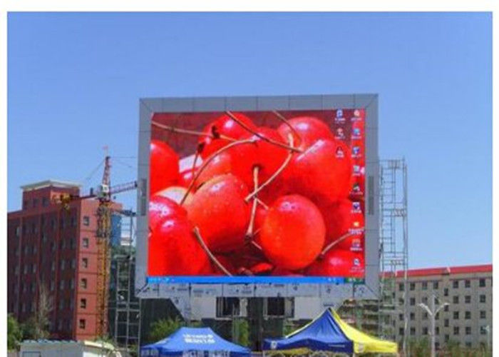 Giant thương mại ngoài trời P10 LED quảng cáo màn hình chống nước độ phân giải cao màu đầy đủ