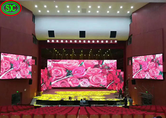 Indoor LED Stage Backdrop P4.81 500*500mm Nhà thờ Khách sạn Hội nghị dẫn màn hình nền sân khấu