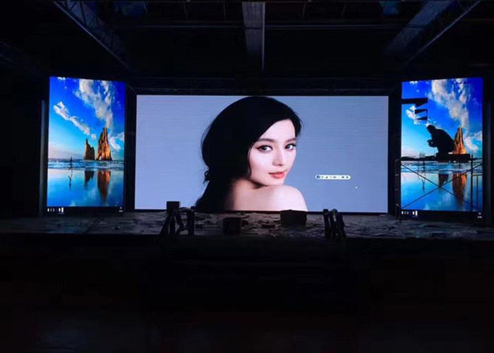 Thiết lập cố định trong nhà màn hình tường video LED P3 Fine Pitch HD Phòng họp Nhà thờ đầy màu sắc