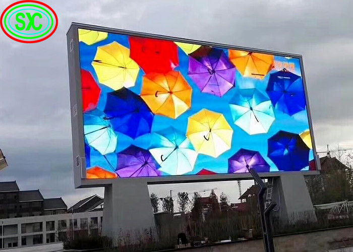 Quảng cáo màn hình LED P8 Mô-đun màu đầy đủ 256 * 128mm 1/4 Quảng cáo ngoài trời màn hình LED