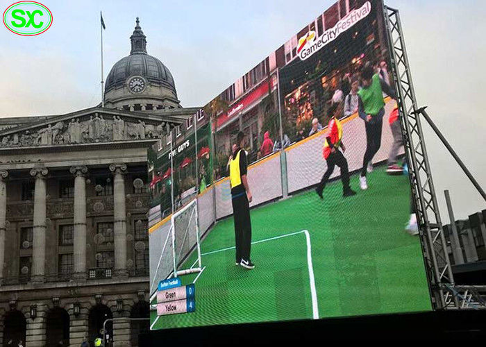 Màn hình Led ngoài trời 8 mm Pixels Màn hình không thấm nước Màn hình Epistar Chip