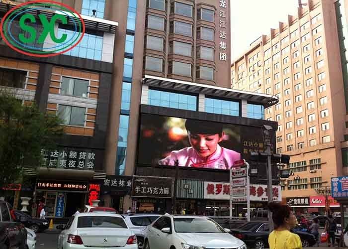 High Resolution P6 Outdoor LED Advertising Board with IP65 Waterproof 7000cd/sq m Độ sáng và 192mm*192mm Size Module