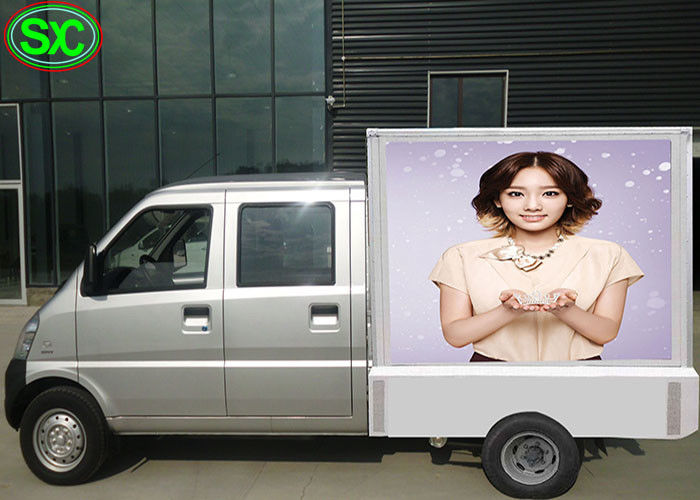 Màn hình LED xe tải di động ngoài trời, cho thuê màn hình di động Led P4 Bảo hành 5 năm