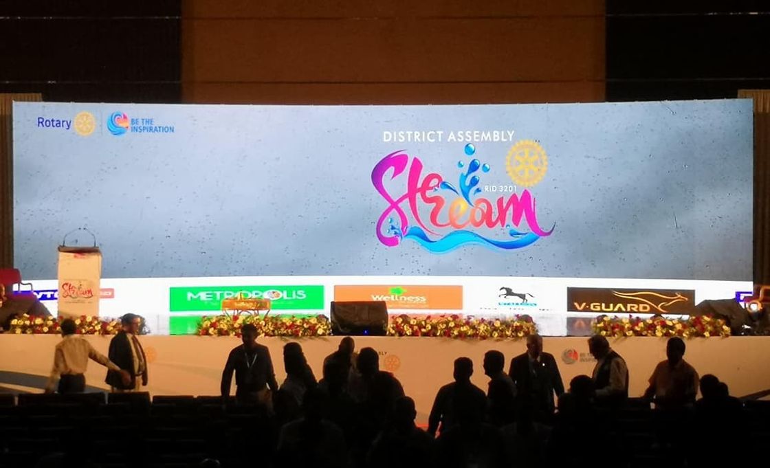 Màn hình LED SMD màu đầy đủ nội thất có độ phân giải cao
