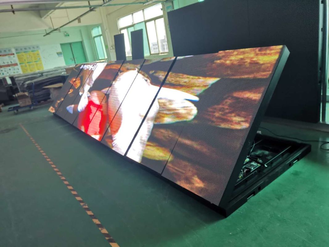 P6 Màn hình LED đầy màu ngoài trời với góc nhìn ngang 120 ° và góc nhìn dọc 60 ° cho các ứng dụng rộng