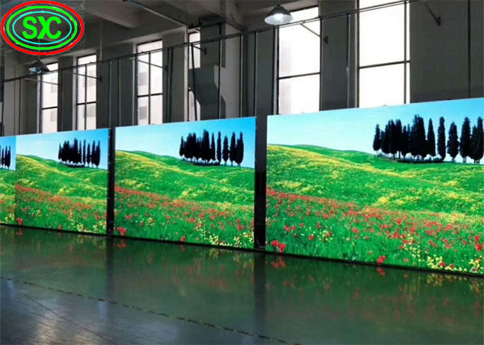 Màn hình cho thuê linh hoạt lớn Không có màn hình smear 1/32 Scan HD 1R1G1B P2.5mm LED Screen Board