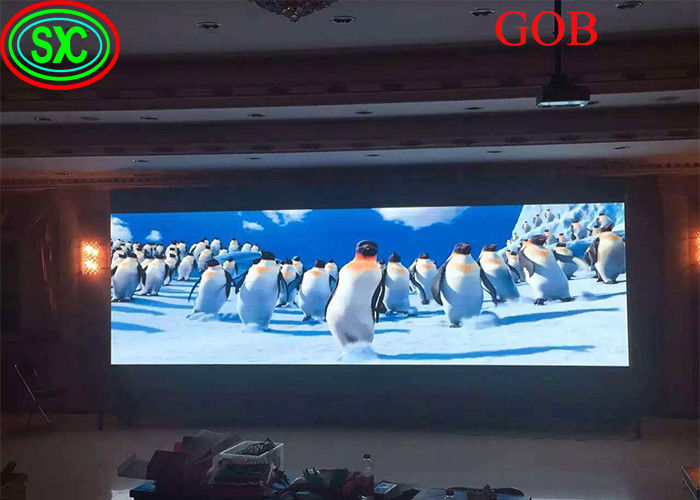 Công nghệ GOB COB dẫn tường video LED cố định với Chứng chỉ CE ROHS FCC CB