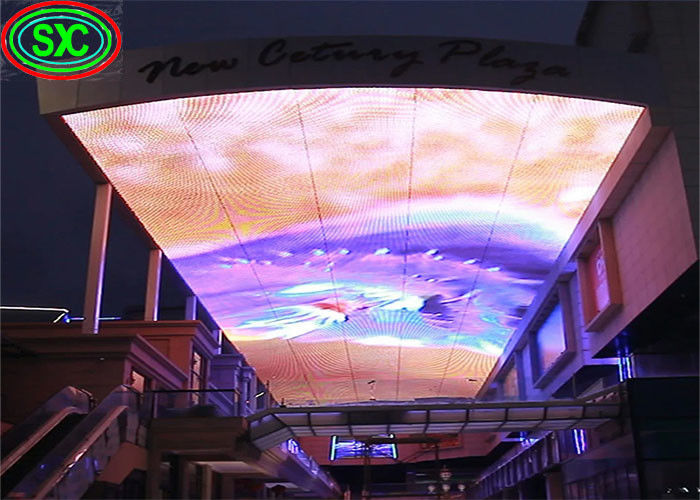 HD đầy đủ màu sắc Đèn hiển thị LED treo Cho thuê P4 cho triển lãm / triển lãm xe hơi