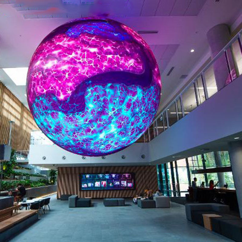 Epistar Led Chip Sphere màn hình LED chống nước IP43 Hoàn hảo cho trung tâm mua sắm / sự kiện