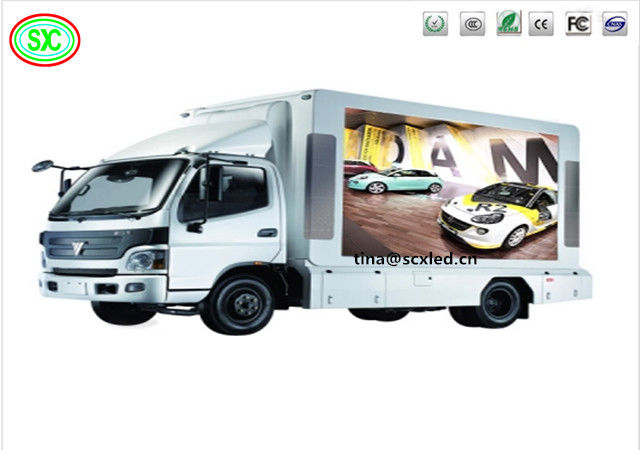 Full Color Led Mobile Truck P5 Mobile LED quảng cáo bảng quảng cáo màn hình ngoài trời