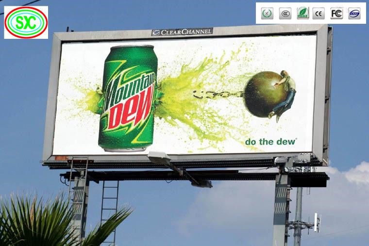 Bảng quảng cáo LED ngoài trời SMD P6 576x576mm IP65 110V/220V