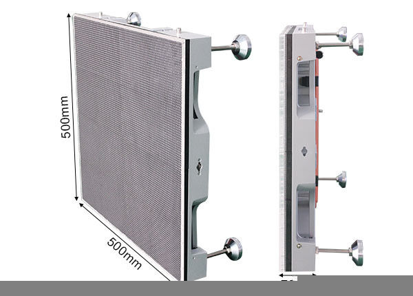 Sự kiện tiệc nội thất ngoài trời Led Dance Floor Screen 500 * 1000mm Cabinets Full Color