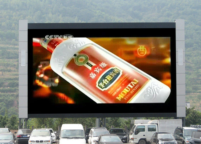 Màn hình LED ngoài trời, đầy đủ màu sắc, với tủ chống nước IP65, hợp kim magiê siêu nhẹ cho sân khấu hòa nhạc và bảng quảng cáo