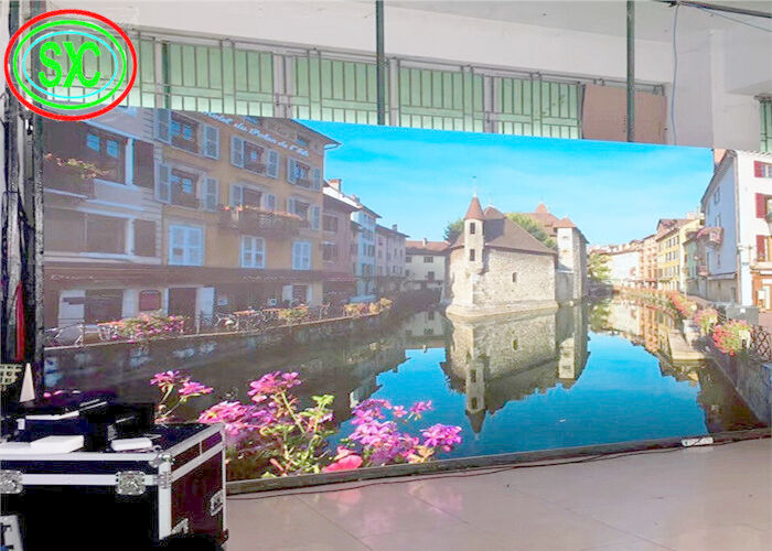 P3.91 - 7.81 Màn hình màn hình LED màu đầy đủ trong nhà trong suốt Màn hình HD Màn hình không dính