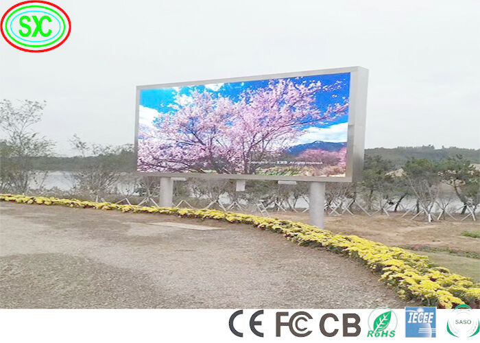 Vật liệu tấm nhôm hoặc sắt đúc đập cho màn hình LED quảng cáo bền