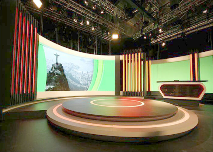 Trung Quốc chất lượng cao LED Video Wall P3.91 Indoor Curved Screen Cho Supermarket