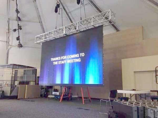 Indoor SMD2121 P5 Full Color Stage LED Die-Casting Aluminium Screen Thép Box LED Event Screen