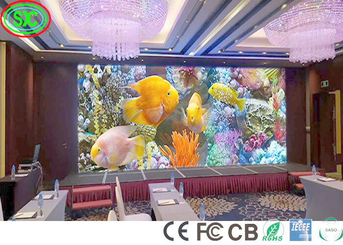 Thuê 1200nits P3.91 Indoor Full Color LED Display 450W màn hình hiển thị LED đầy màu