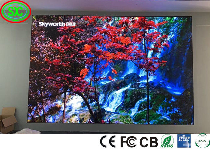 SABER SASO Indoor Full Color LED Display P2.5 Khả năng lập trình màn hình LED 6500cd/m2