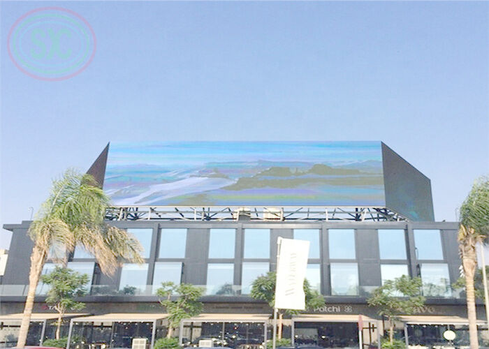 Hiển thị màu đầy đủ RGB HD với khung gạch nhôm đúc, FCC UL liệt kê