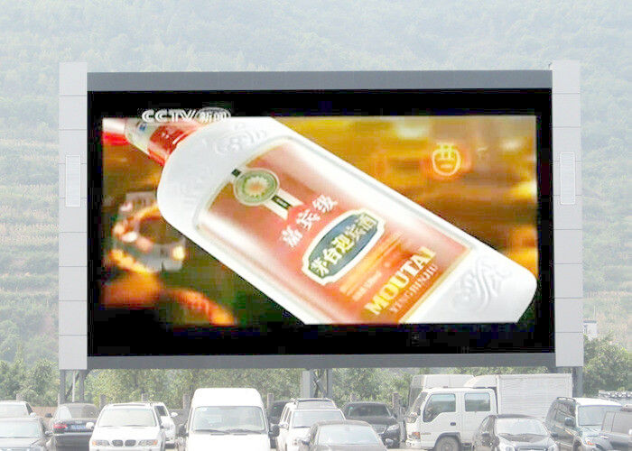 Màn hình hiển thị quảng cáo LED màu đầy đủ ngoài trời 1R1G1B Độ sáng cao