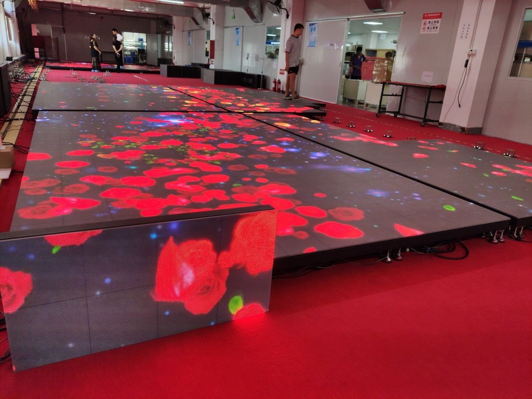 Full Color P4.81 Indoor Disco Party Event Panel Đèn cầm tay Giải trí Đèn LED sàn nhảy