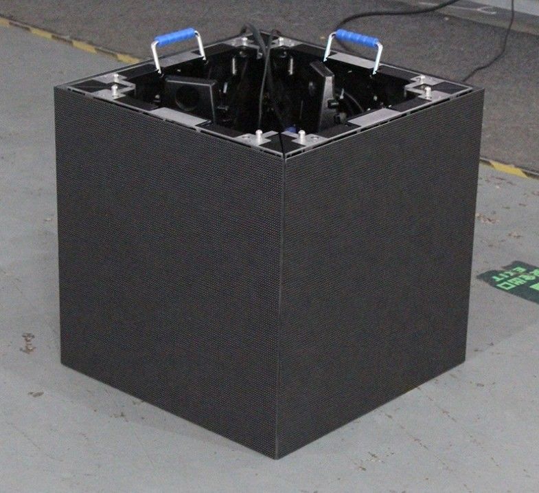 Nội thất ngoài trời 6 mặt Smd3535 2000nits Cube LED Video Wall P3.91mm Cho DJ Stage