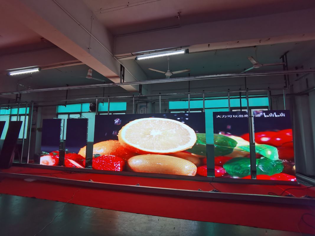 HD Video Function P3.91 500*1000mm Indoor Outdoor LED Display Screen Cho bảng điều khiển cho thuê sân khấu