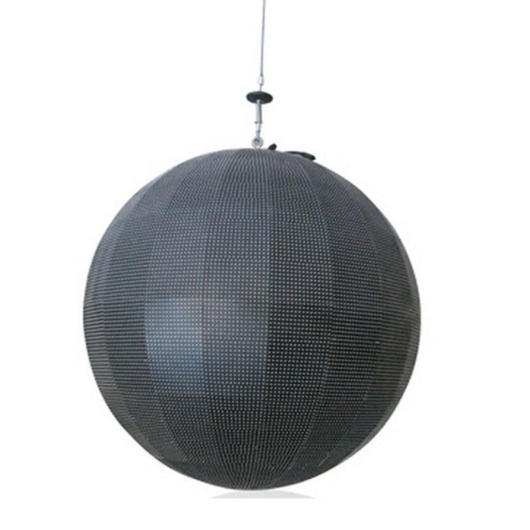 Nâng cấp trung tâm mua sắm / sự kiện của bạn với màn hình LED hình cầu 320 * 160mm và bảo trì dịch vụ phía sau