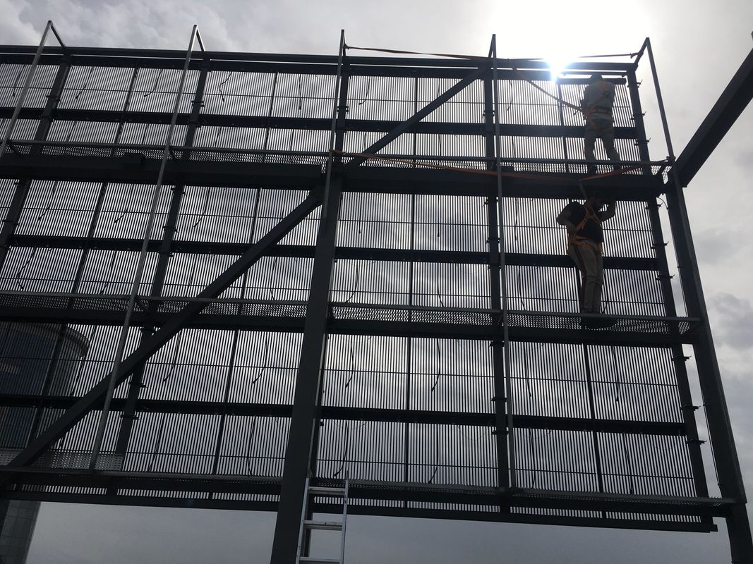 Màn hình LED trong suốt P3.91-7.82 Full Color 1000x1000mm Hiển thị trên kính