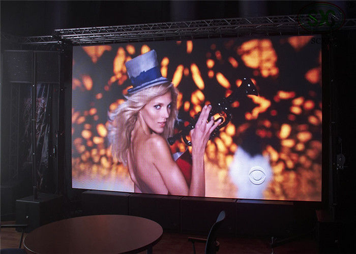 Màn hình video led trong nhà P6, P3 Màn hình led toàn màu trong nhà Rèm Led linh hoạt