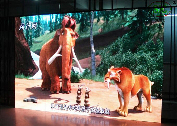 Màn hình hiển thị LED màu sống động Hiển thị trong nhà với cảm biến nhiệt độ, màn hình TV Led