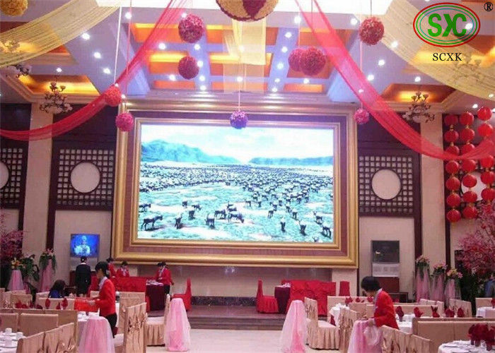 HD Clear SMD LED Màn hình / p6 hiển thị trong nhà Hiển thị hình ảnh động Tần số cao