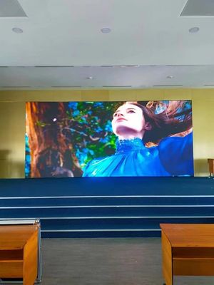 Giá tốt Màn hình LED trong nhà cố định đầy đủ màu sắc P3 HD Màn hình lớn cho sân bay cửa hàng studio trực tuyến