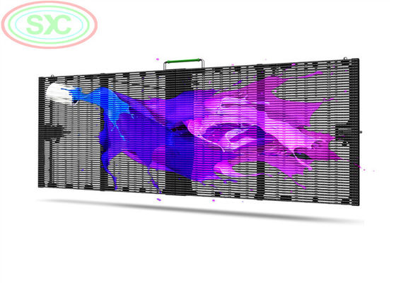 Nhận được bức tường video LED trong suốt tốt nhất với màn hình LED trong suốt và mô-đun nhẹ 0.2KG / PC