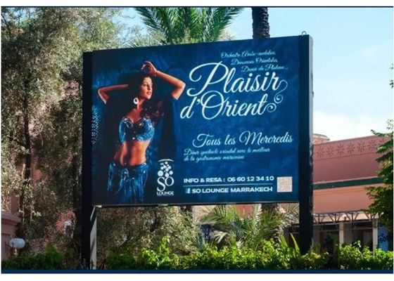 Màn hình LED cực nét ngoài trời P5 Quảng cáo ngoài trời Điều khiển từ xa WIFI