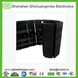 Màn hình LED sân khấu RGB đủ màu mềm, Bảng điều khiển màn hình LED linh hoạt Điều khiển WIFI 3G