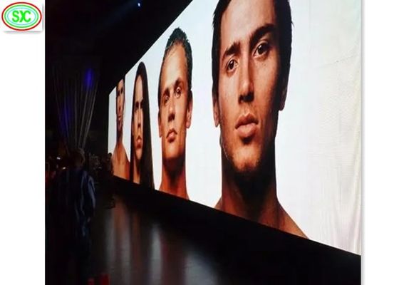 Sắt hoặc đúc Bảng nhôm P3 trong nhà TV LED độ sáng 1200cd / m2