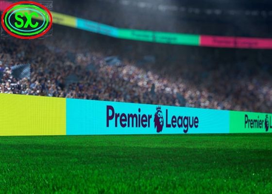 P10 Vòng viền sân vận động màn hình LED đầy màu 3000Hz 1R1G1B 320x160mm