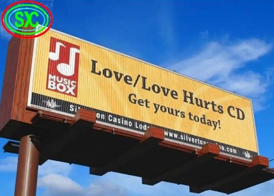 Quảng cáo hiển thị ngoài trời, độ phân giải cao Bảng hiệu đèn led đủ màu ngoài trời P20 IP65