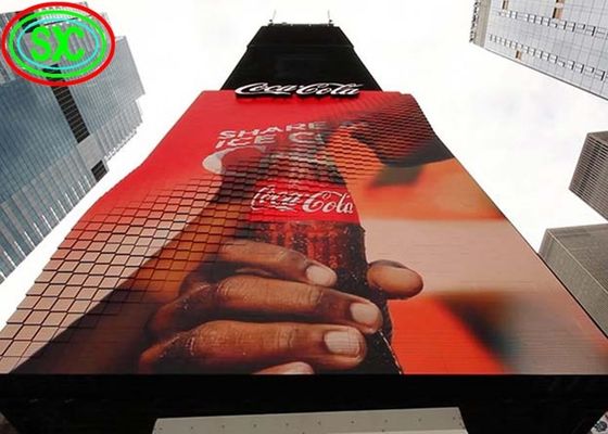 Màn hình LED ngoài trời P10 Độ sáng cao 10mm Pixel Pitch IP65 Không thấm nước 5000cd / M2