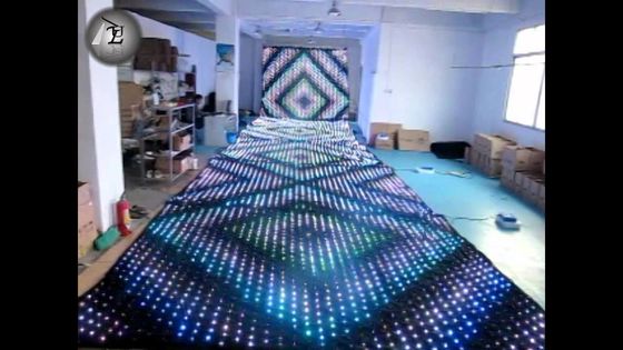 Giá tốt IP65 ngoài trời chống nước đầy màu LED sàn nhảy 4.81mm Pixel 43222dots/m2 trực tuyến
