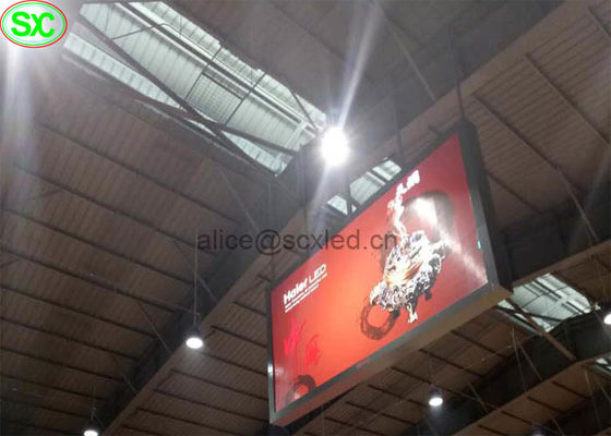 Giá tốt Màn hình LED trung tâm mua sắm trong nhà treo P6, Bảng điều khiển LED trọng lượng nhẹ trong hình ảnh 3D trực tuyến