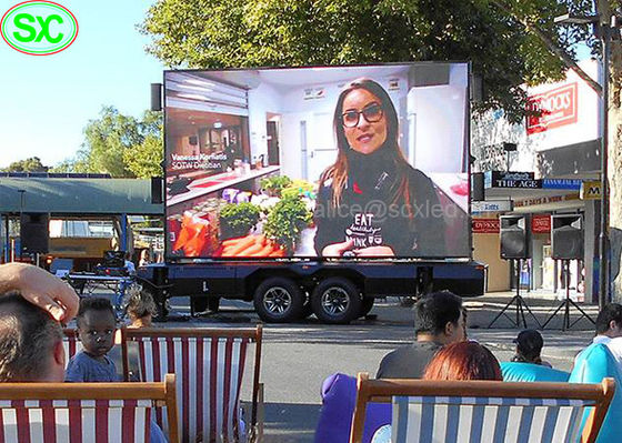 Giá tốt HD P4 Advertising Mobile Truck Mount Led Display Digital Billboard Waterproof trực tuyến