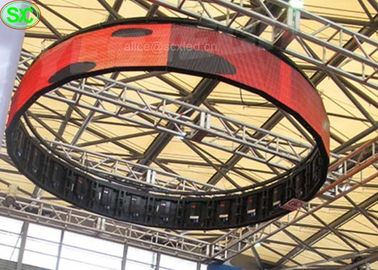 Bảng quảng cáo LED cong cong độ nét cao trong nhà P4 RGB 3 trong 1