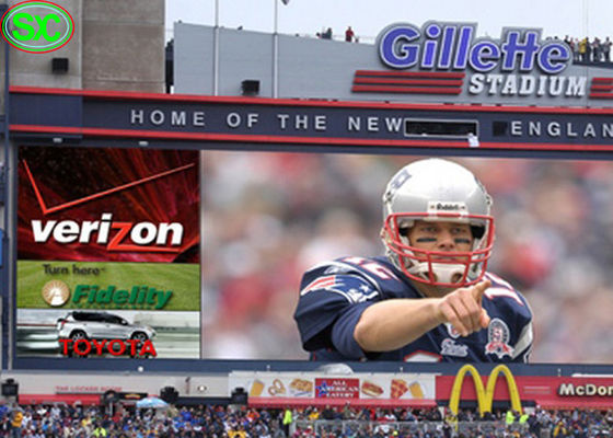 Màn hình LED sân bóng rổ P10 tốc độ làm mới cao với bảo hành 5 năm