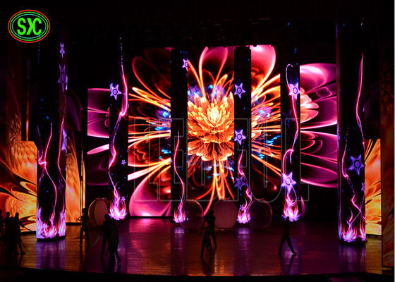 Giá tốt Rgb Clear Stage Led Screens / P3.91 Indoor Full Color Led Display For Staging Show trực tuyến
